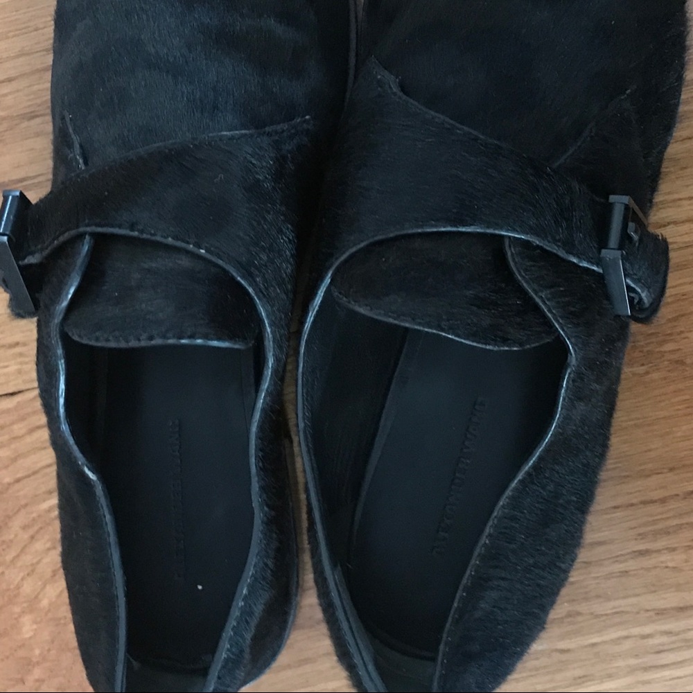 Alexander Wang Pony Hair "Ruby" Oxford Loafers. - Picture 5 of 7